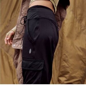 Free People Off Road Black Jogger Pants